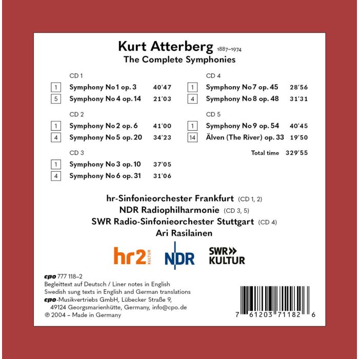 Atterberg: Complete Symphonies - slide-1