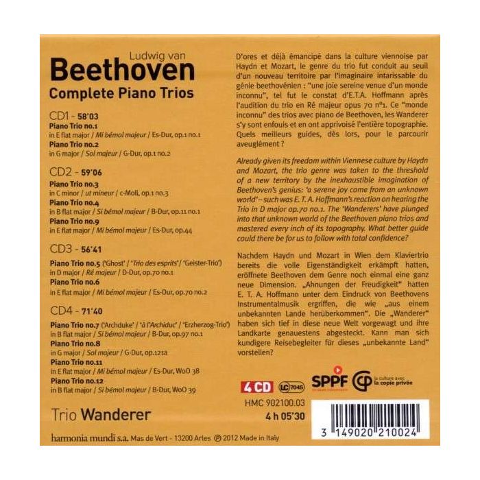 Beethoven: Complete Piano Trios - slide-1