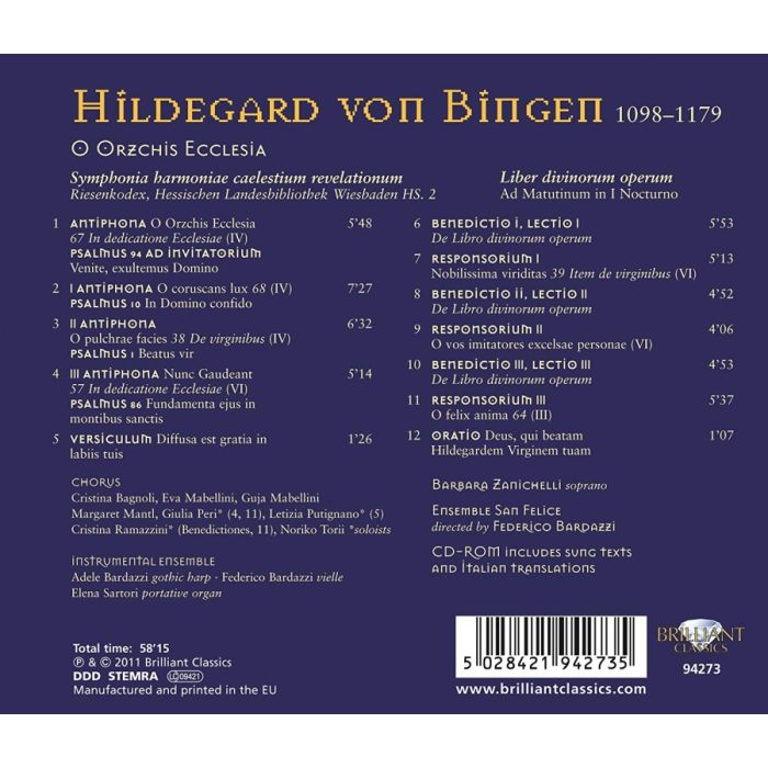 Von Bingen: O Orzchis Ecclesia - slide-1
