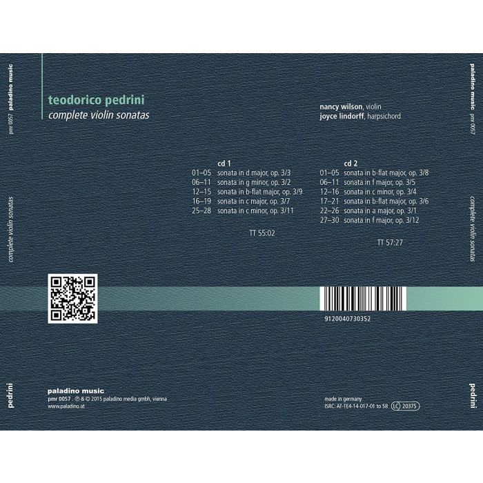 Pedrini: Complete Violin Sonatas - slide-1