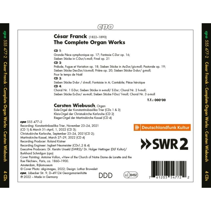 Franck: Complete Organ Works - slide-1