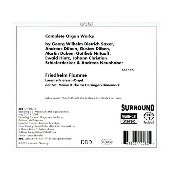 Saxer, Duben, Schieferdecker: Organ Works - slide-1