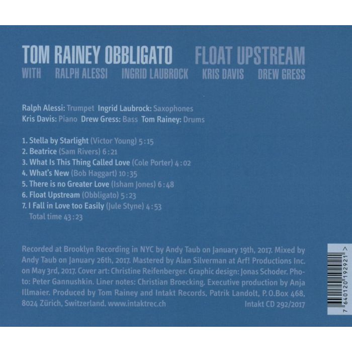 Tom Rainey Obbligato: Float Upstream - slide-1