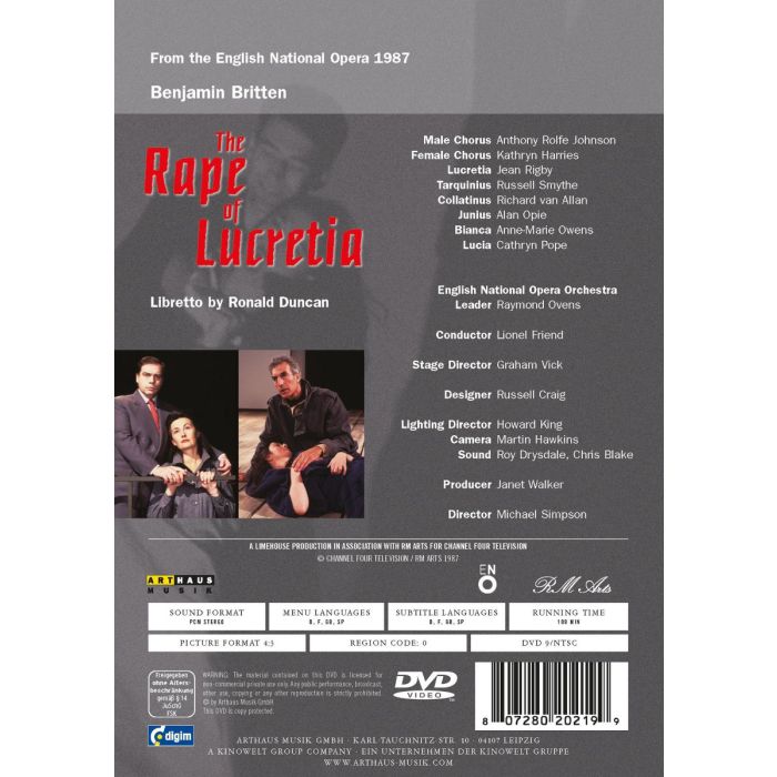 BRITTEN, B.: The Rape of Lucretia - slide-1