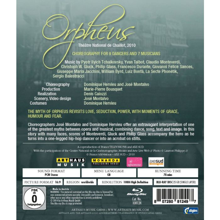 Orpheus - Choreography For 9 Dancers And 7 Musicians - slide-1