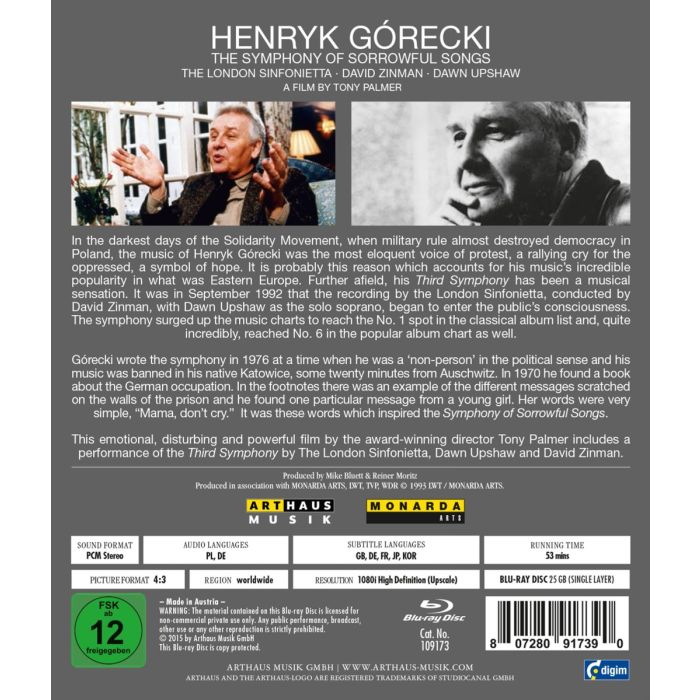 Górecki: The Symphony of Sorrowful Songs - slide-1