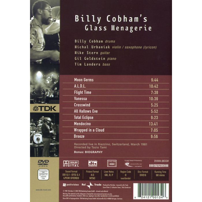 BILLY COBHAM\'S GLASS MENAGERIE - slide-1