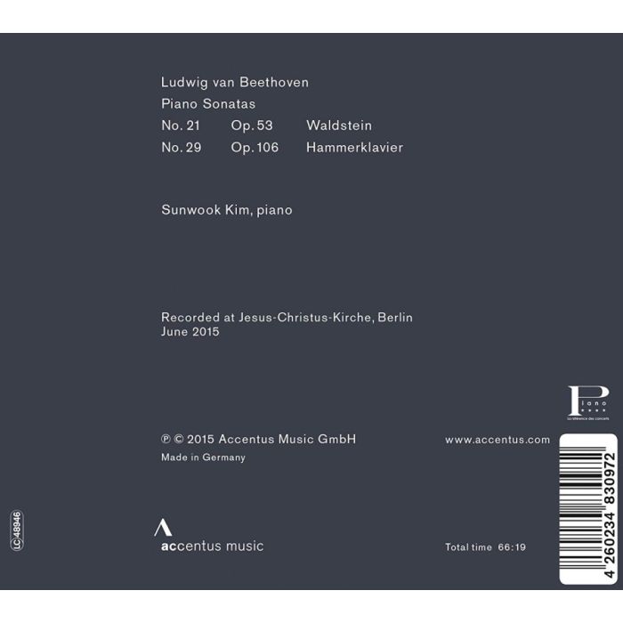 Beethoven: Piano Sonatas Waldstein & Hammerklavier - slide-1