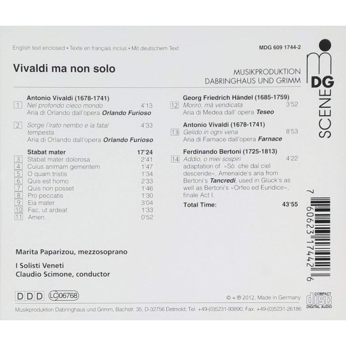 Vivaldi: Stabat mater / Marita Paparizou - slide-1