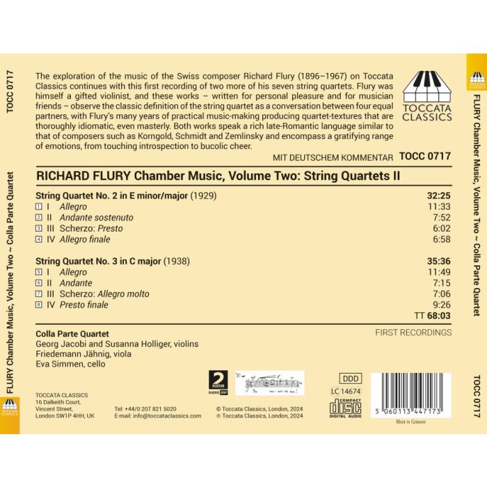 Flury: Chamber Music Vol. 2 - slide-1
