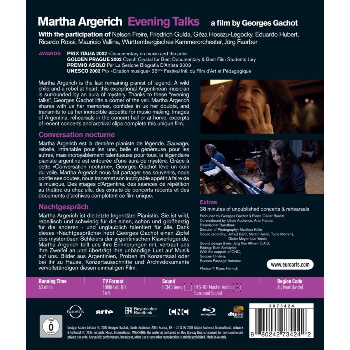 Argerich, Martha: Evening Talks - slide-1