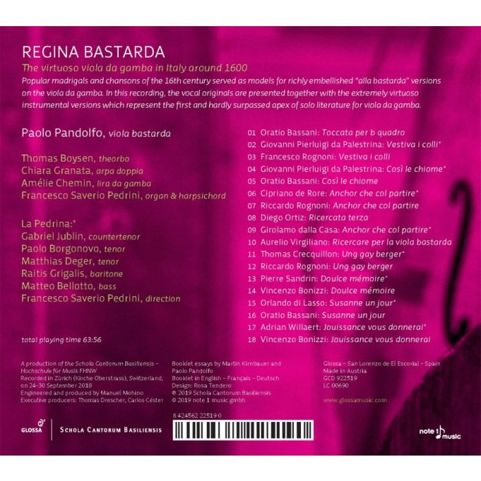 Regina Bastarda - Musik für Viola bastarda - slide-1