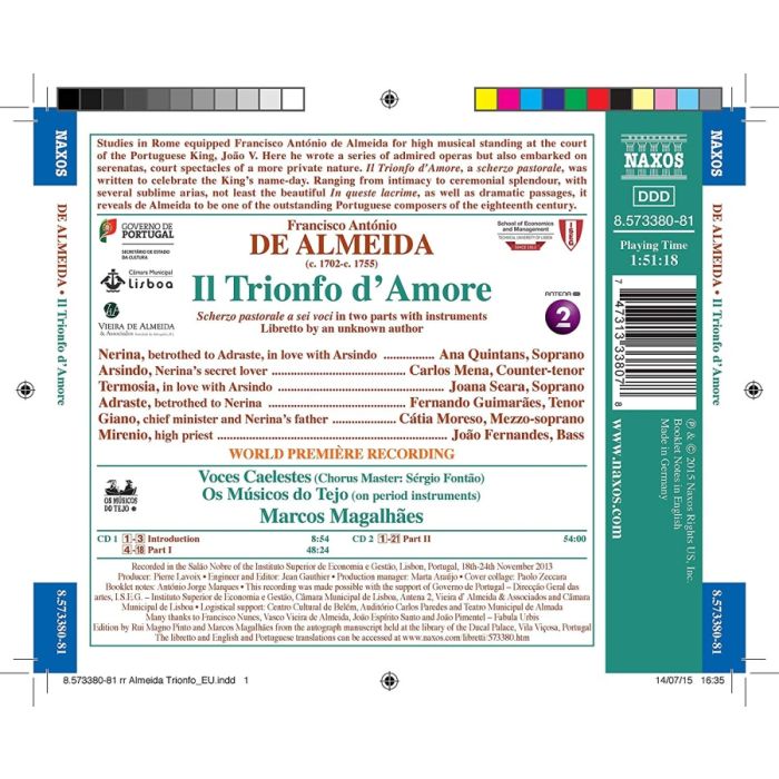 Almeida: Il Trionfo d'Amore - Scherzo pastorale - slide-1