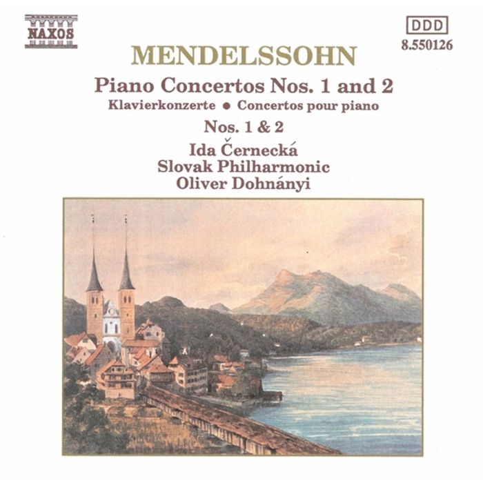 MENDELSSOHN: Piano concertos 1 & 2