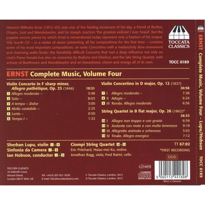 Ernst: Complete Music Vol. 4 - slide-1