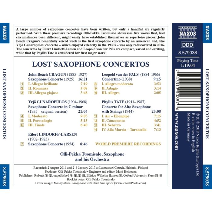 Lost Saxophone Concertos - slide-1