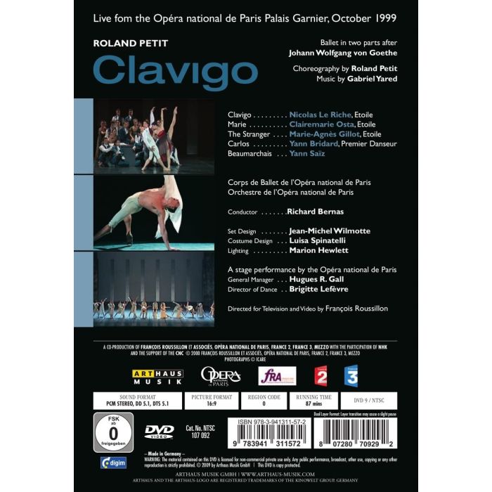 Yared : Clavigo (Ballett nach Goethe) - slide-1