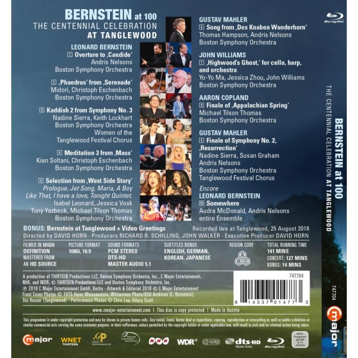 Bernstein at 100 - The Centennial Celebration At Tanglewood - slide-1