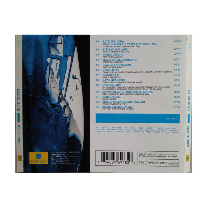 Label Bleu Blue Tribes -various - slide-1