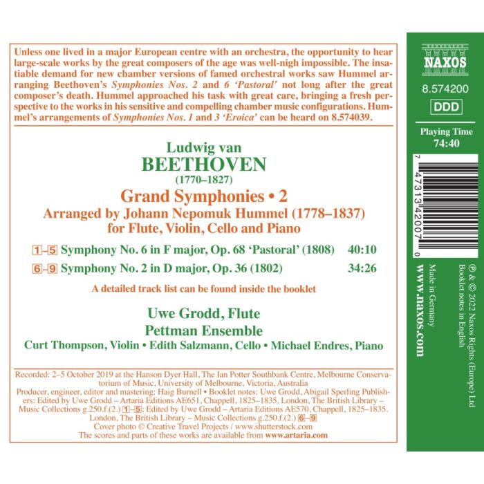 Beethoven: Grand Symphonies Vol. 2 - slide-1