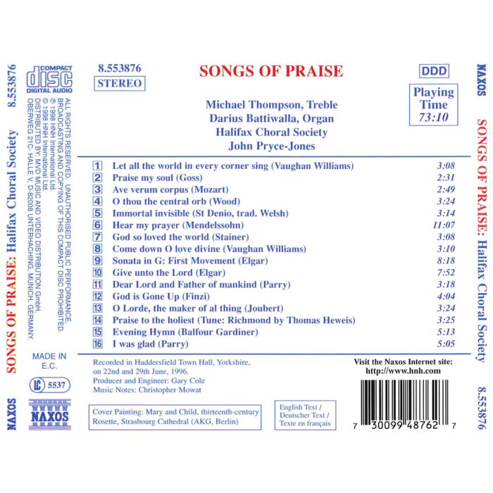 Songs of Praise - slide-1