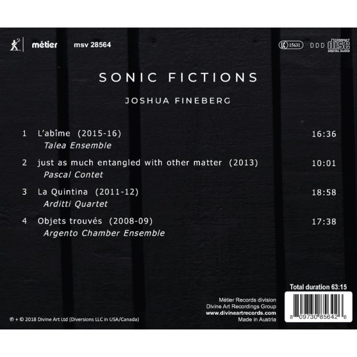 Fineberg: Sonic Fictions - slide-1