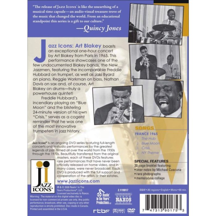 Jazz Icons: Art Blakey Live in 65 - slide-1