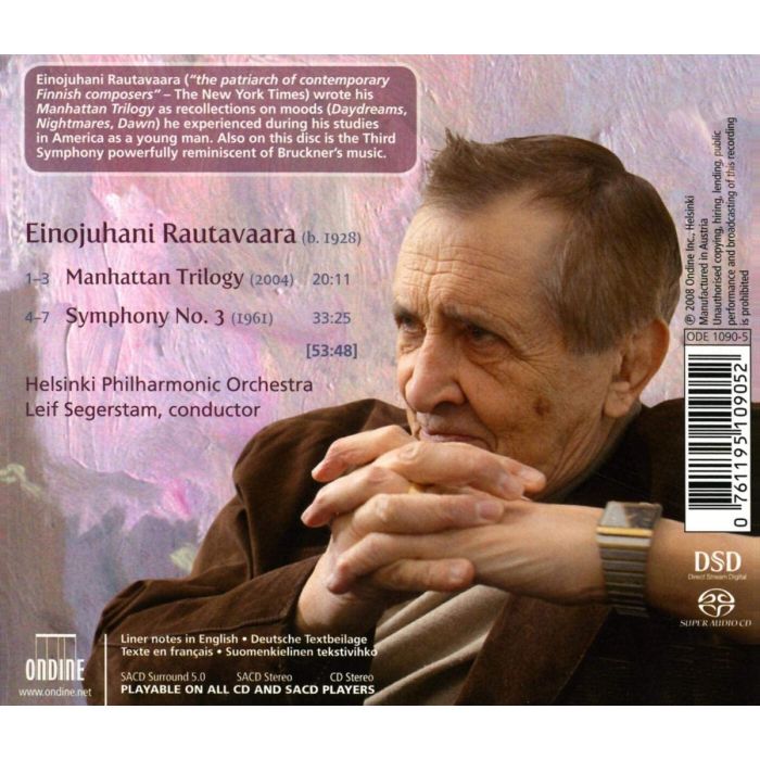 Rautavaara: Manhattan Trilogy & Symphony No. 3 - slide-1