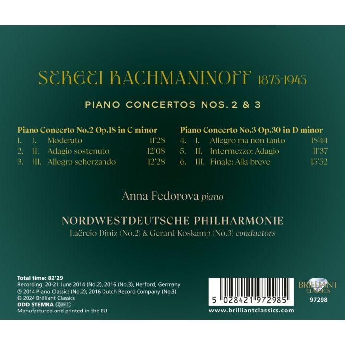 Rachmaninoff: Piano Concertos Nos. 2 & 3 - slide-1