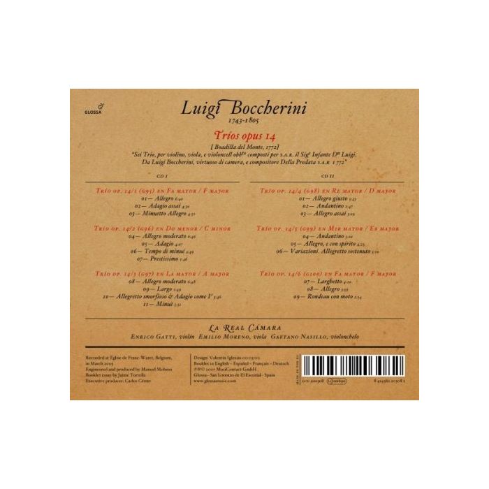 Boccherini en Boadilla - Trios op. 14 - slide-1