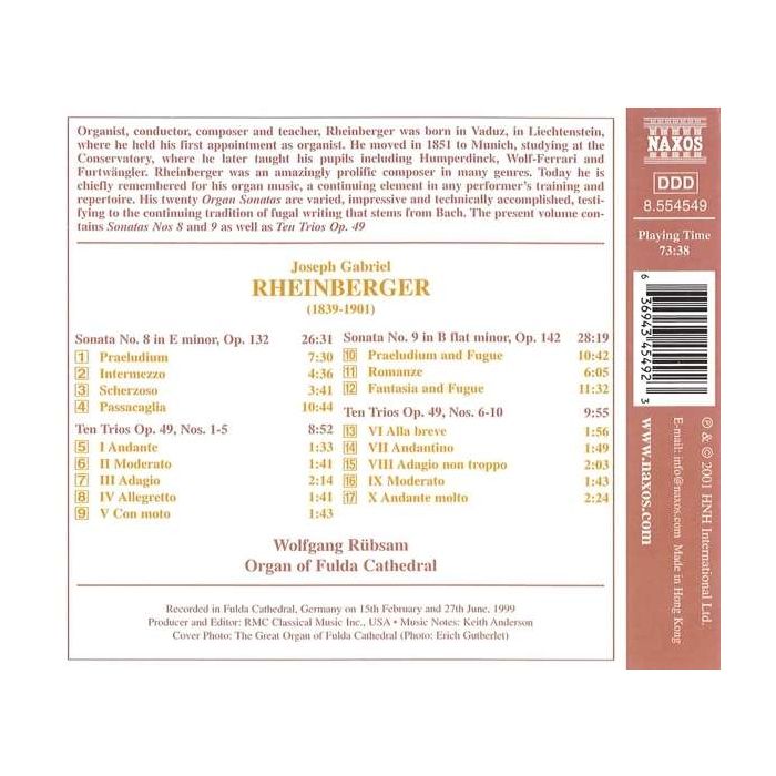 RHEINBERGER: Organ Works vol. 3 - slide-1
