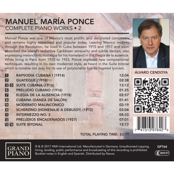Ponce: Complete Piano Works Vol. 2 - slide-1