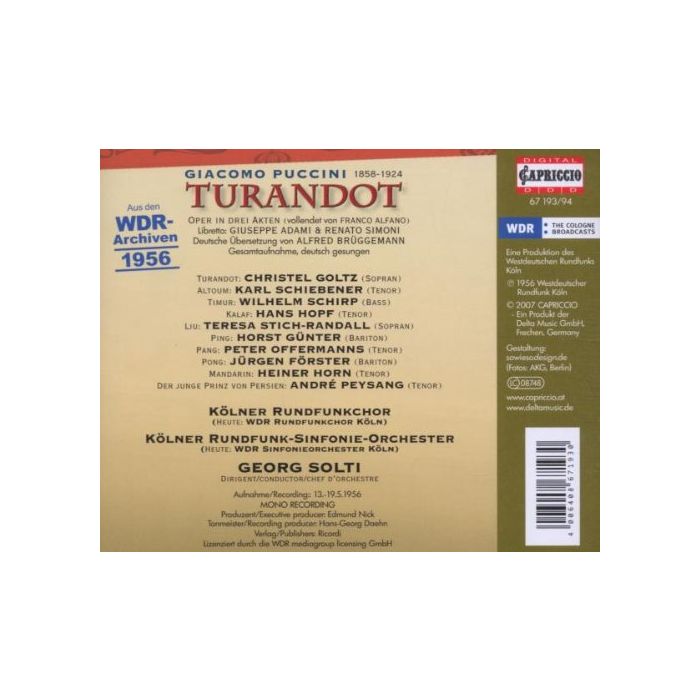 PUCCINI: Turandot (in deutscher Sprache) - slide-1