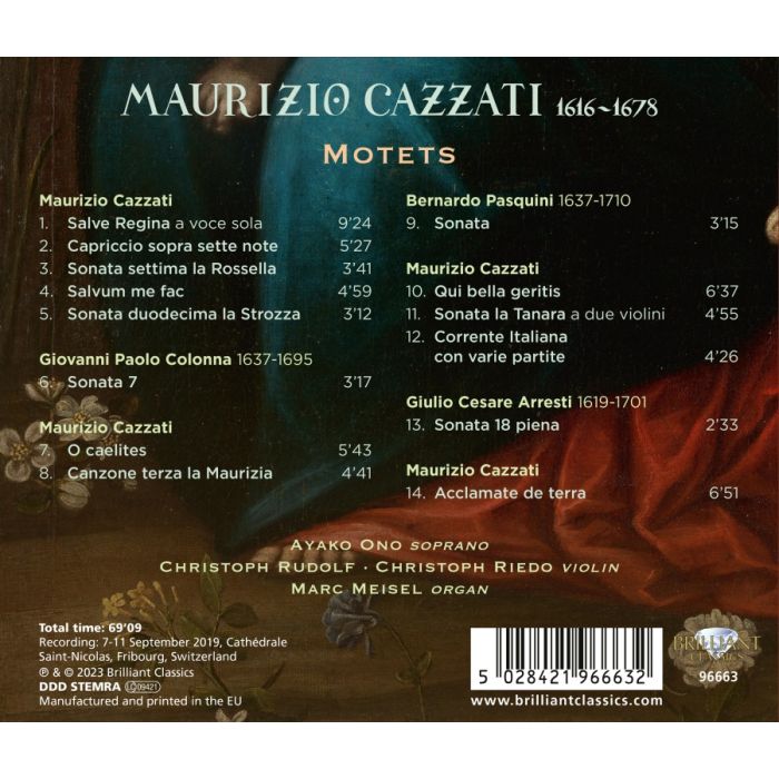 Cazzati: Motets - slide-1