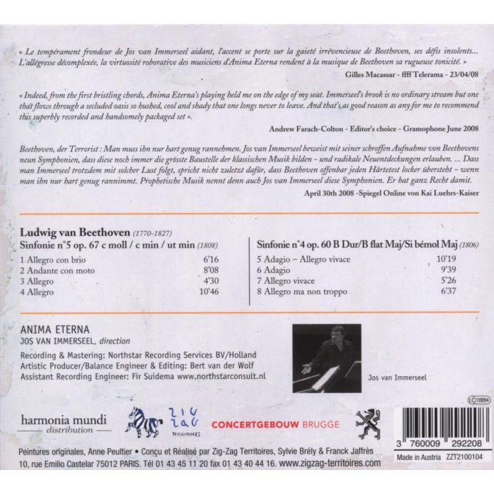 Beethoven: Symphonies 5 & 4 - slide-1