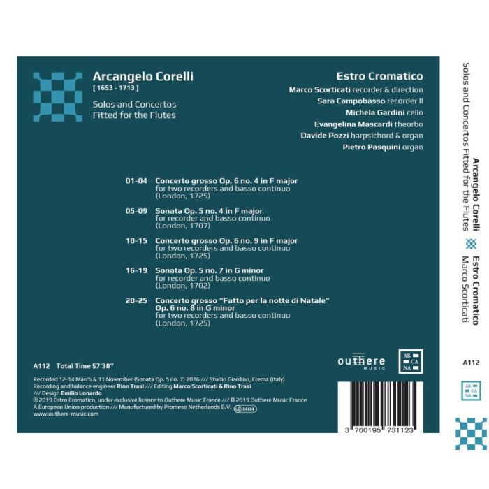Corelli: Solos & Concertos Fitted for the Flutes - slide-1