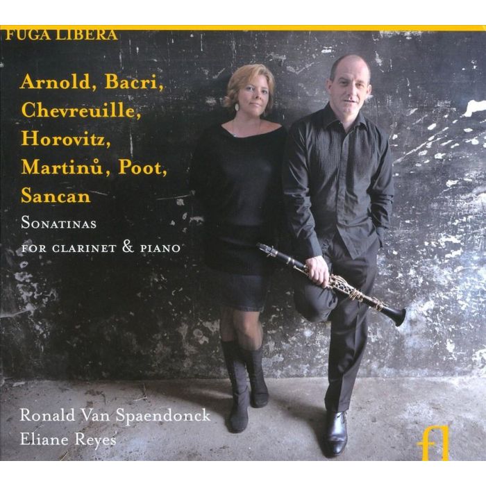 Arnold/ Bacri/ Chevreuille: Sonatinas for Clarinet & Piano