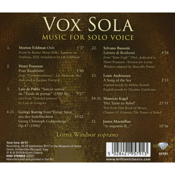 Vox Sola: Music for Solo Voice - slide-1