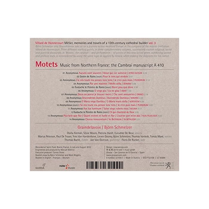 Motets - Music from Northern France: The Cambrai manuscript - slide-1