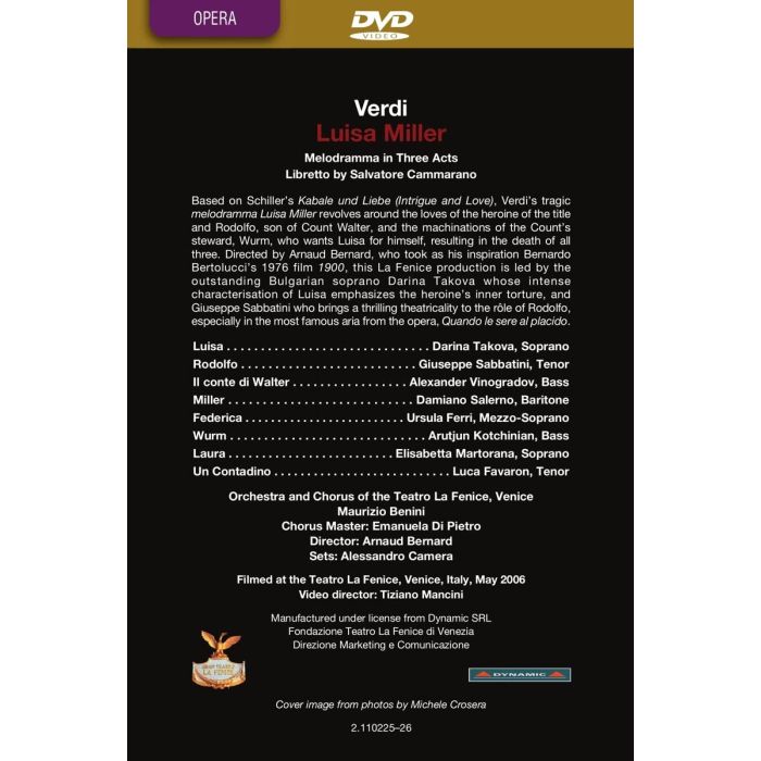 VERDI: Luisa Miller melodrama - slide-1