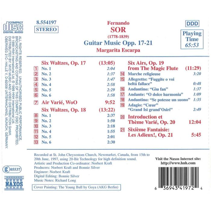 SOR: Guitar Music op.17 - 21 - slide-1
