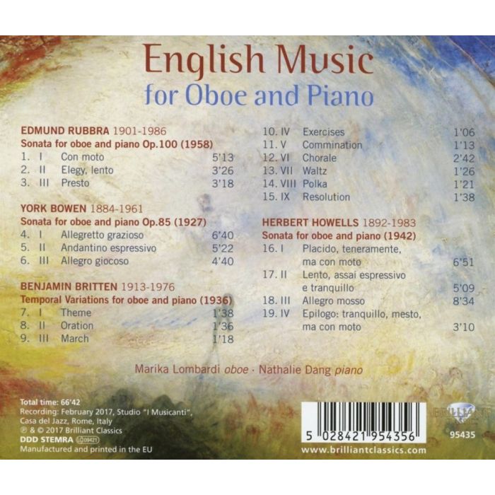 English Music for Oboe and Piano - slide-1