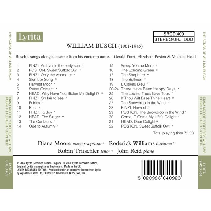 Songs of William Busch - slide-1