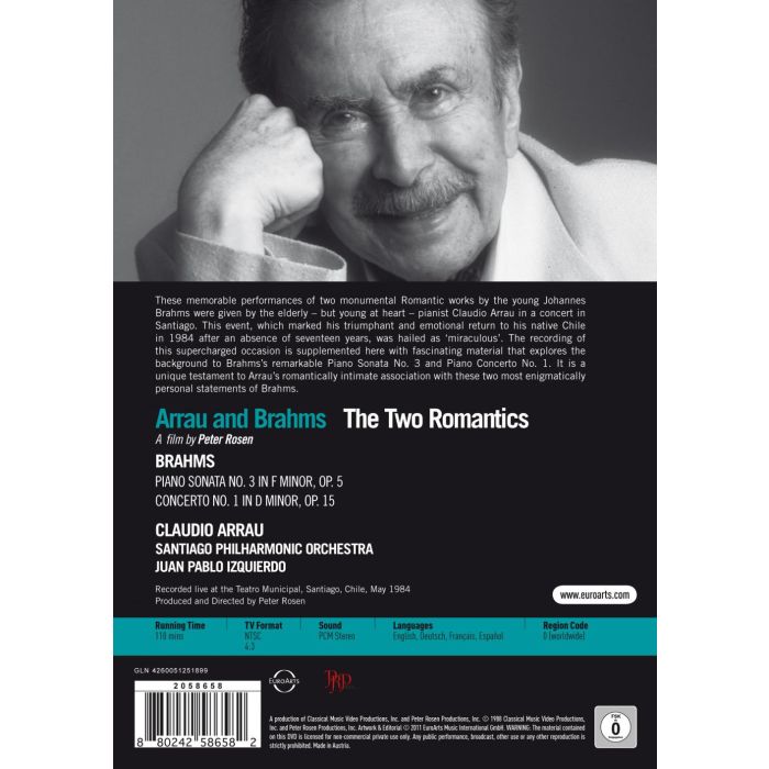Arrau and Brahms: Two Romantics - slide-1