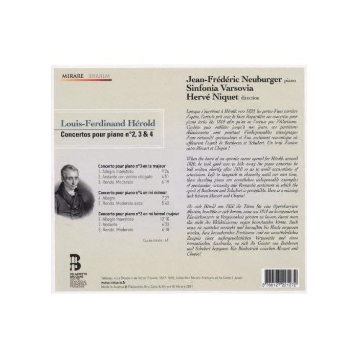 Hérold: Piano Concertos Nos. 2, 3 & 4  - slide-1