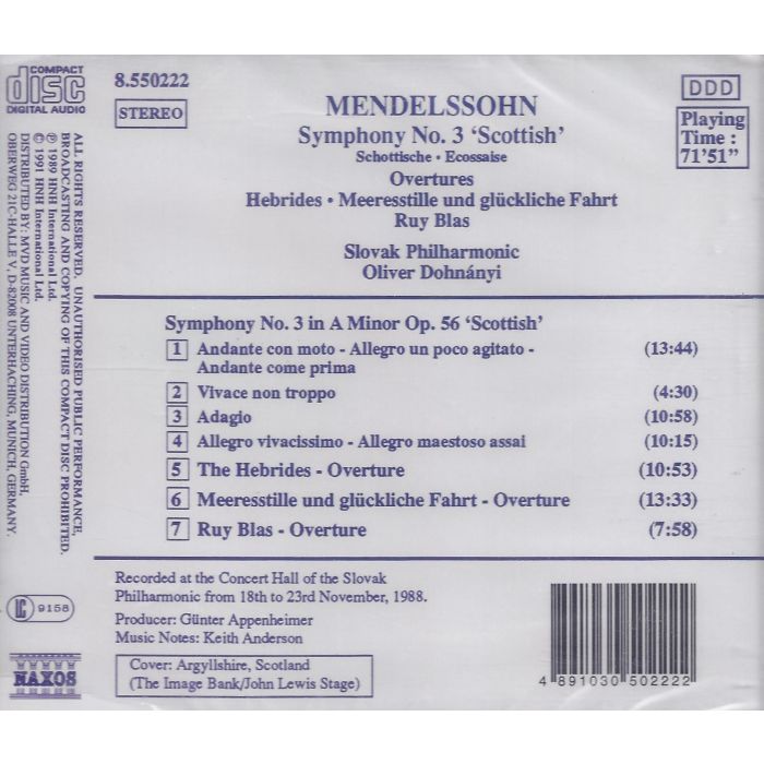 Mendelssohn: Symphony 3 - slide-1