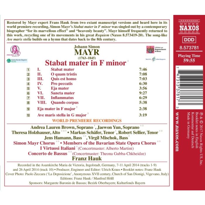 Mayr: Stabat mater in F minor - slide-1