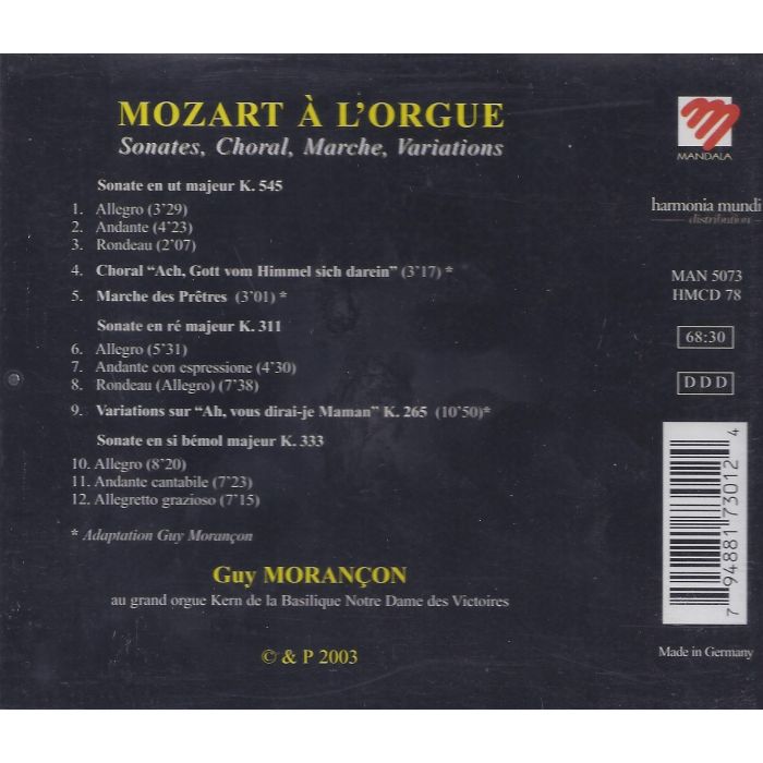 Mozart.: Organ Works - slide-1
