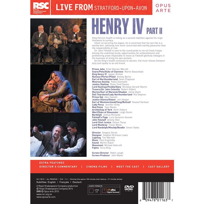 Shakespeare: Henry IV, Part II - slide-1