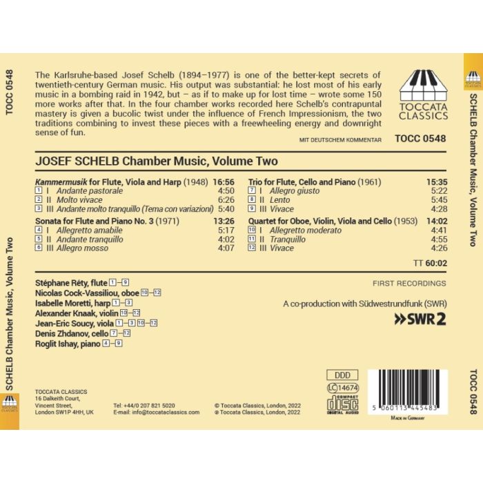 Schelb: Chamber Music Vol. 2 - slide-1